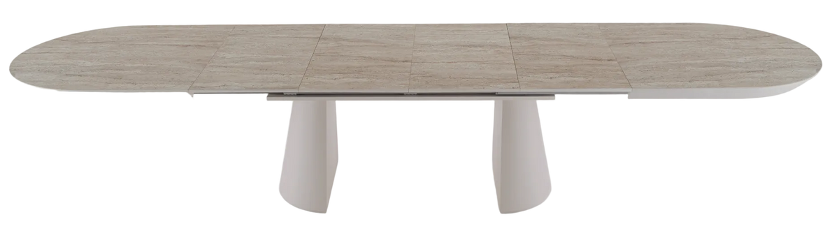 Table à manger extensible Bugatti 200–400 cm