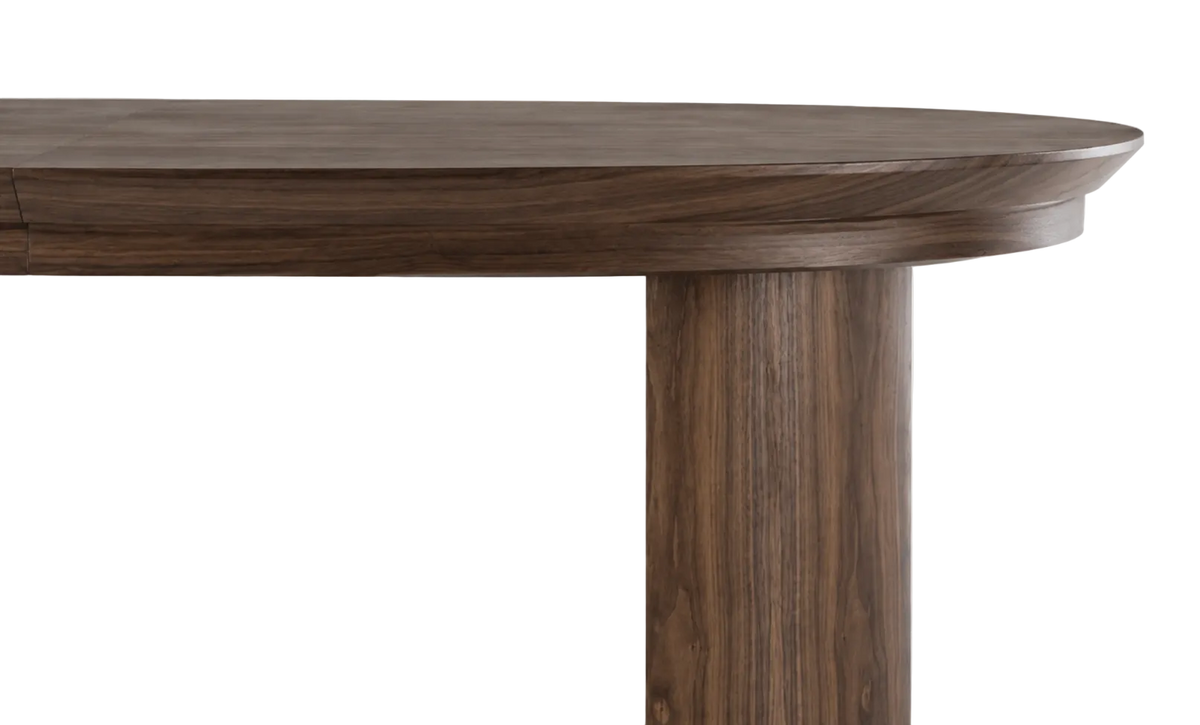 Table à manger extensible Como 200–290 cm – noyer