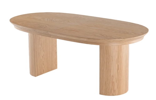 Table à manger extensible Como 200–290 cm – chêne naturel