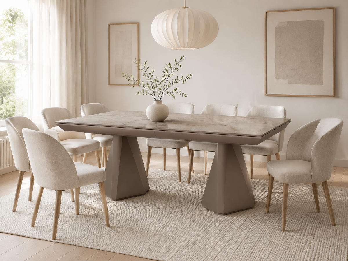Table à manger extensible Diamond 200–400 cm