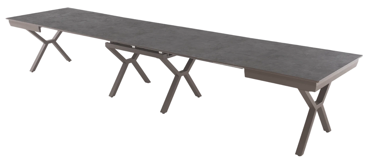 Table à manger extensible Petra 140–440 cm