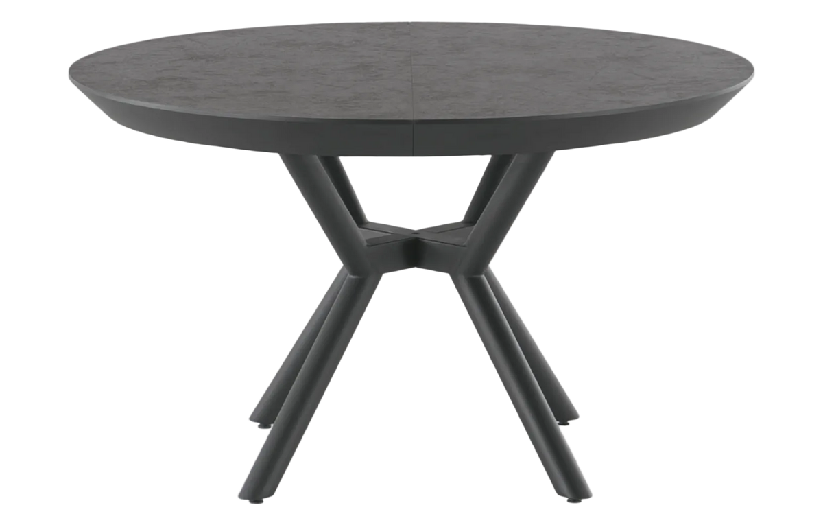 Table à manger extensible ronde Star 130–226 cm