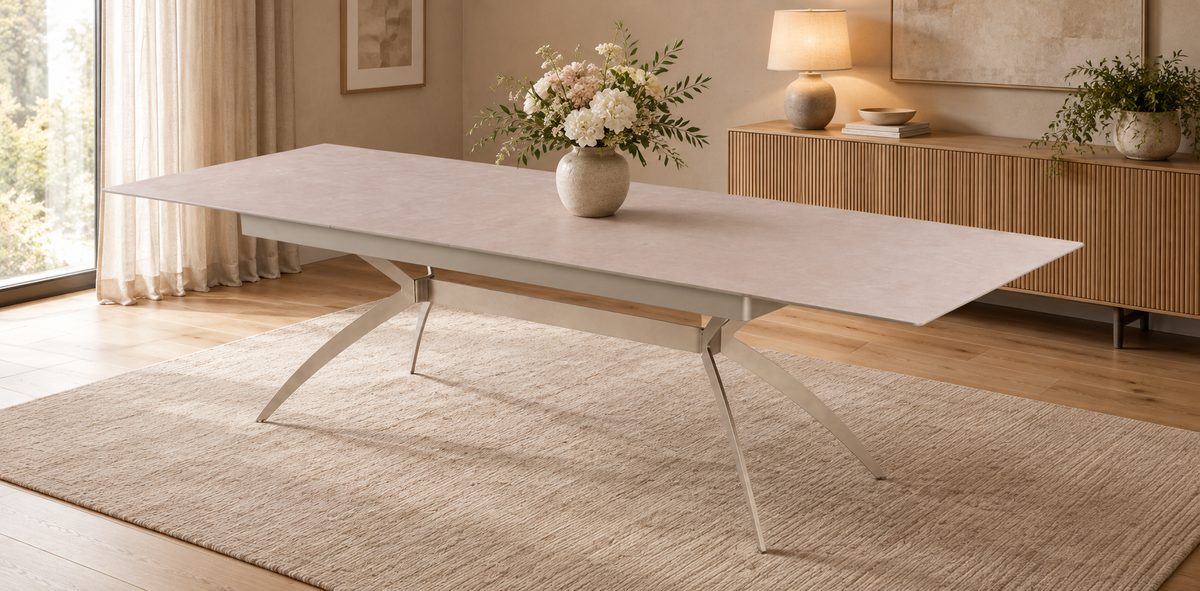 Table à manger extensible Tesla 200–290 cm