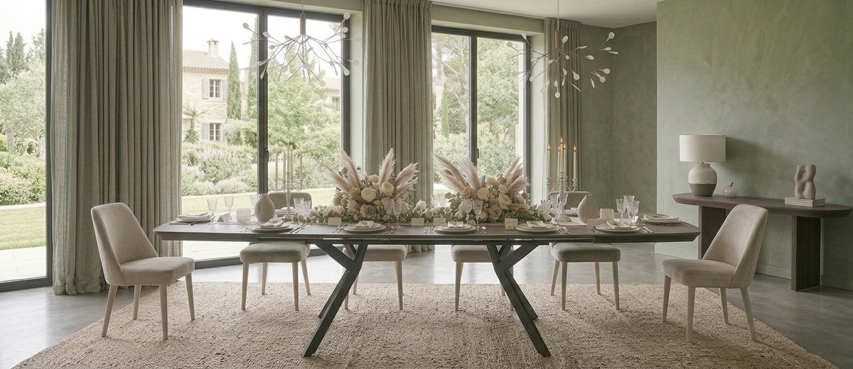 Table à manger extensible Zen 140–275 cm