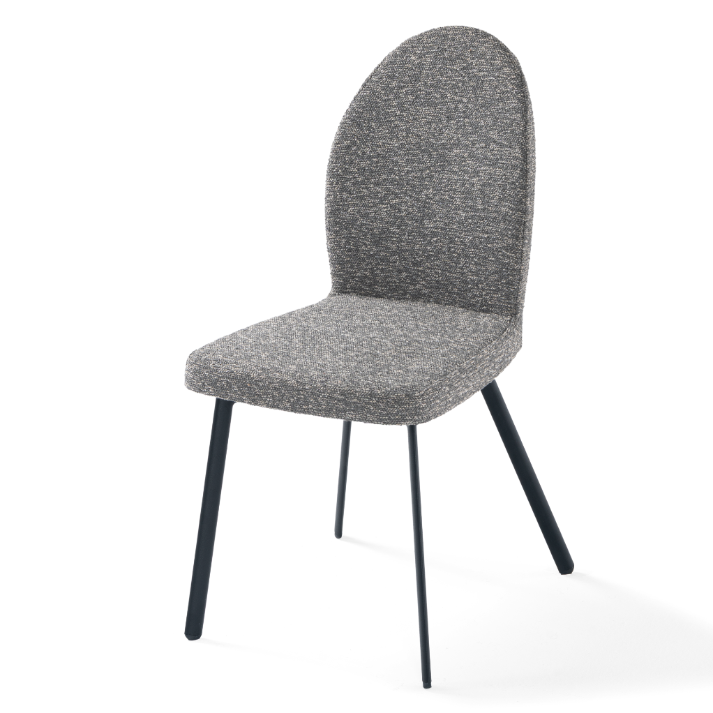 Chaise de salle à manger rembourrée Daytona