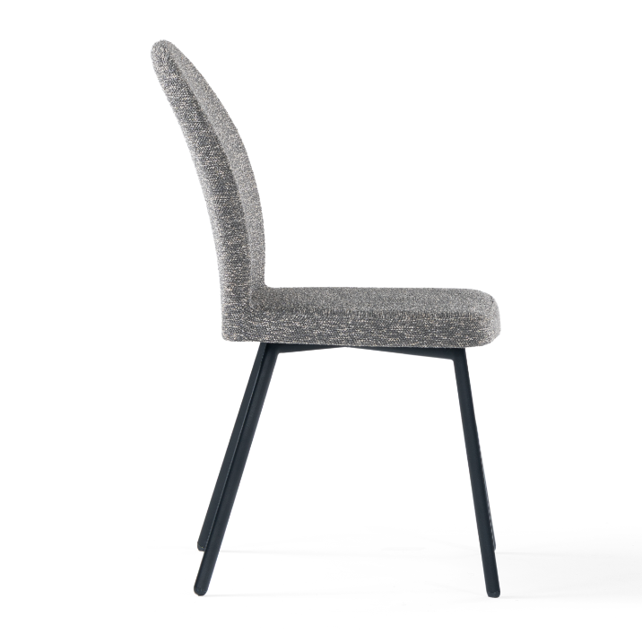 Chaise de salle à manger rembourrée Daytona