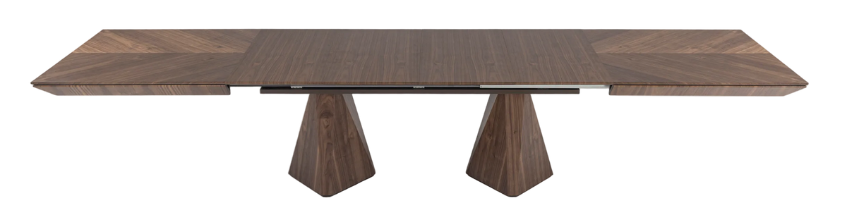 Table à manger extensible Diamond 200–400 cm – noyer américain