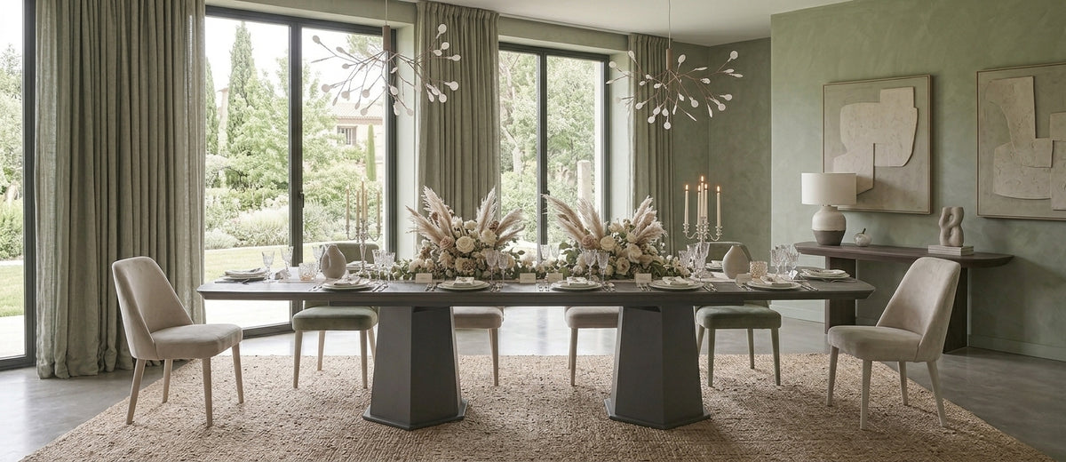 Table à manger extensible Limuzin 220–322 cm