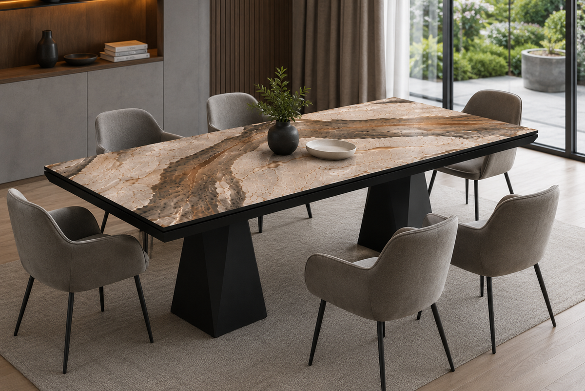 Table à manger extensible Diamond 200–400 cm